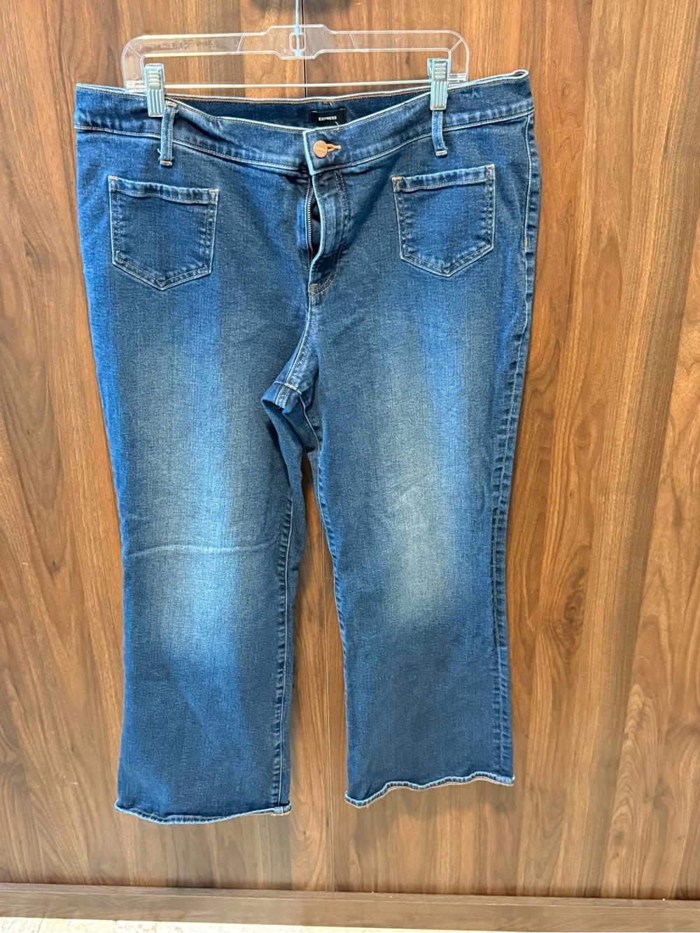 Express Women's Mid-Rise Boot Cut Jeans, Size 16S